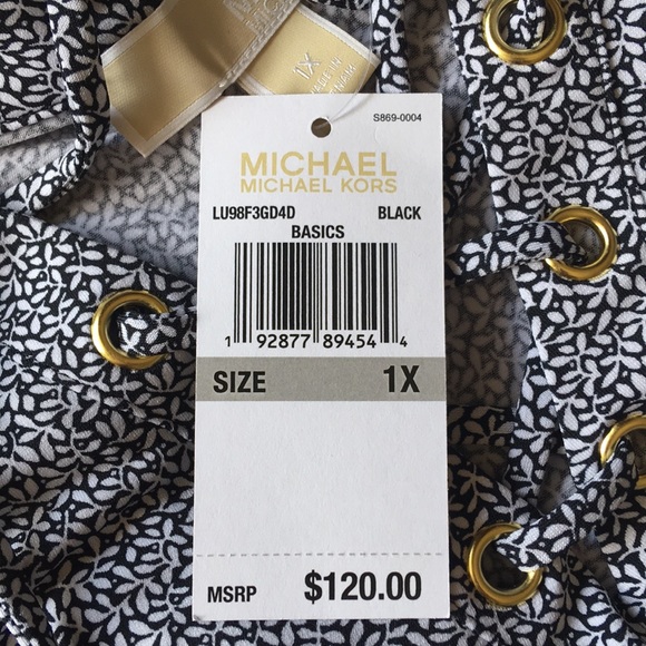Michael Kors lattice Shift Dress NWT - Picture 3 of 4